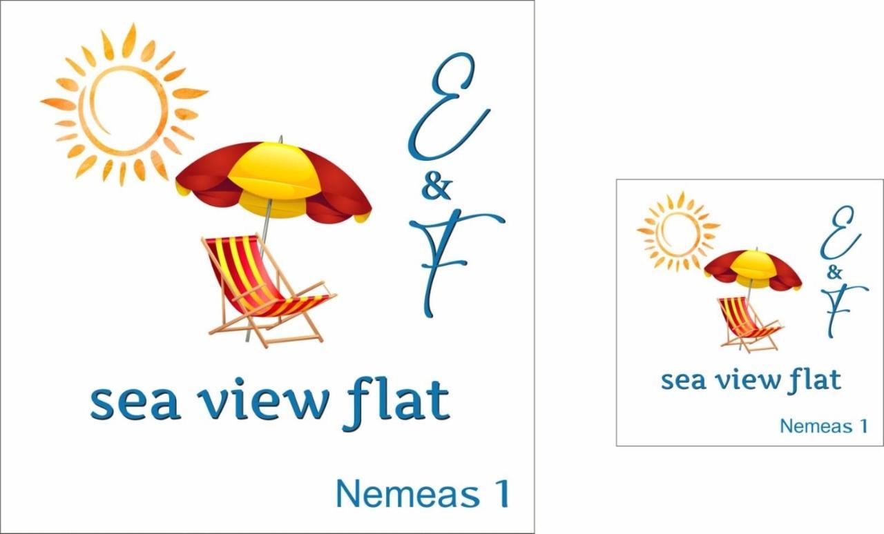 E & F Sea View Flat Apartment Nea Peramos  Exterior photo