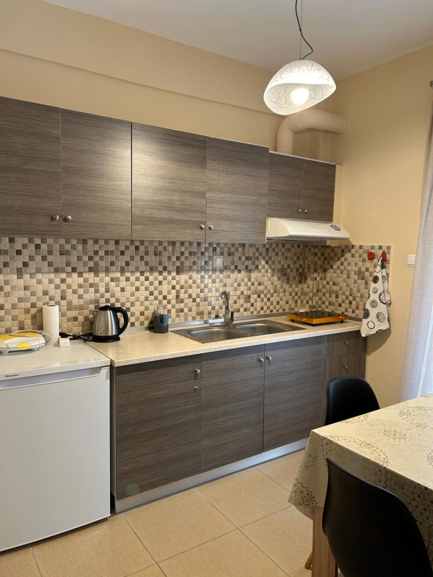 E & F Sea View Flat Apartment Nea Peramos  Exterior photo